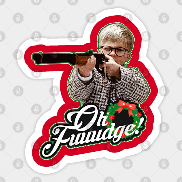 Oh Fuuudge! From A CHRISTMAS STORY Sticker by MonkeyKing